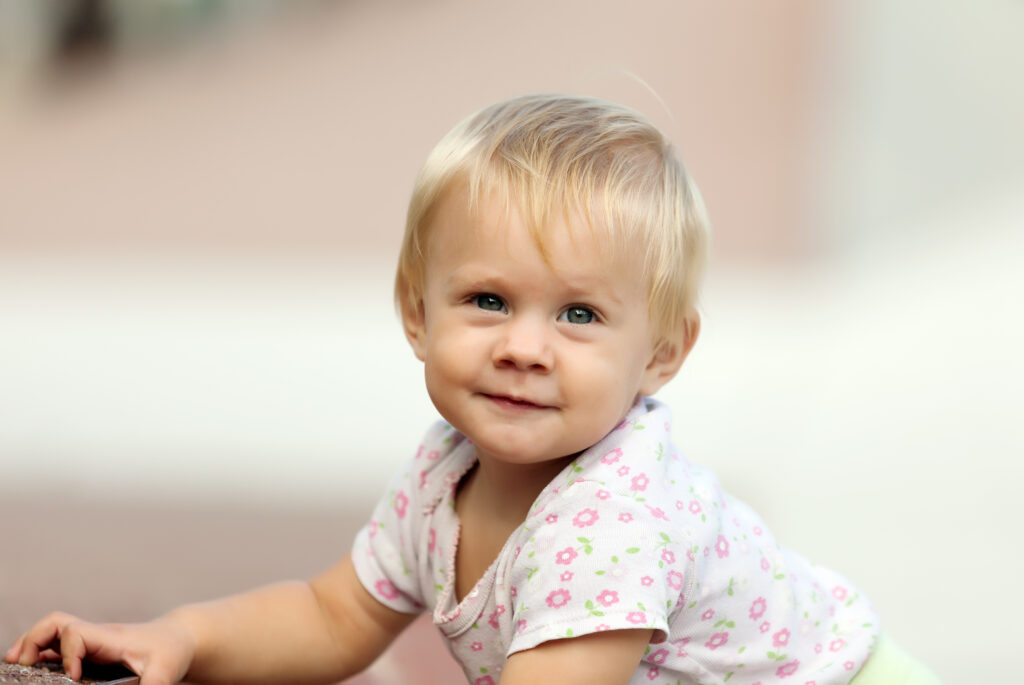 ourfoor portrait of toddler
